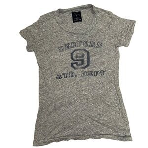 Y2K Abercrombie Fitch Gray Bedford Athletic Department Graphic T Shirt Size L